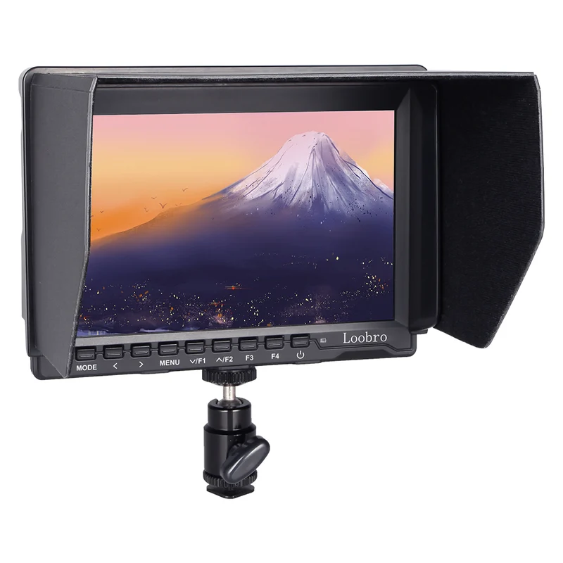 Loobro 7-Zoll-DSLR-Kamerafeld-LCD-Monitor HD-Videoassistent