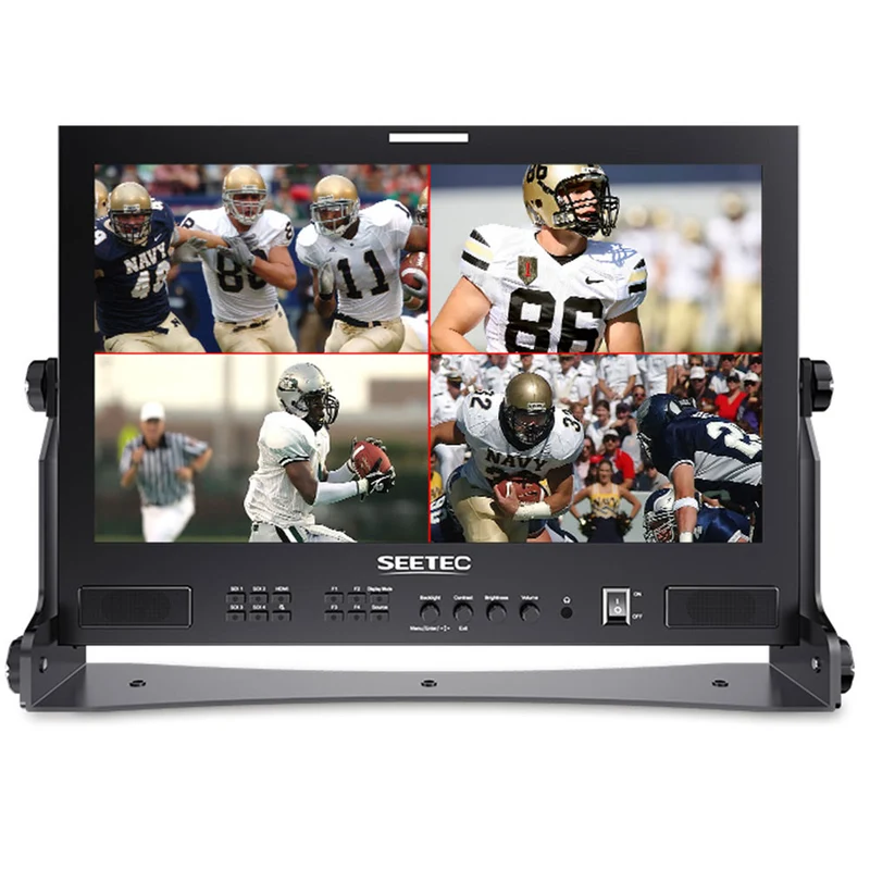 SEETEC ATEM173S 17.3 Zoll 1920x1080 Production Broadcast Monitor LUT Waveform HDMI 4 SDI In Out