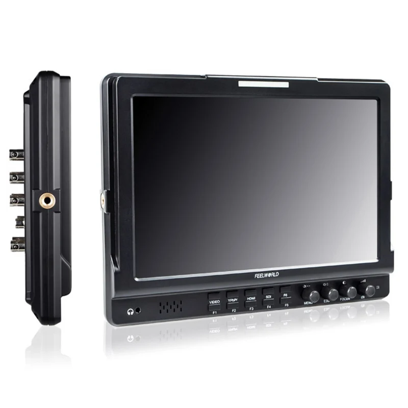 FEELWORLD FW1018V1 10.1" IPS 1920x1200 HDMI DSLR Kamera Field Monitor mit Peaking-Fokus