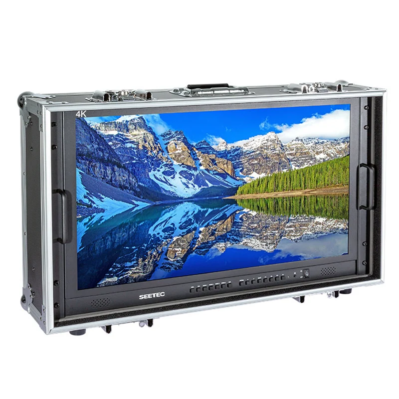 SEETEC 4K280-9HSD-CO 27 Zoll 3840×2160 Carry on Director Broadcast Monitor SDI 4 HDMI Quad Display