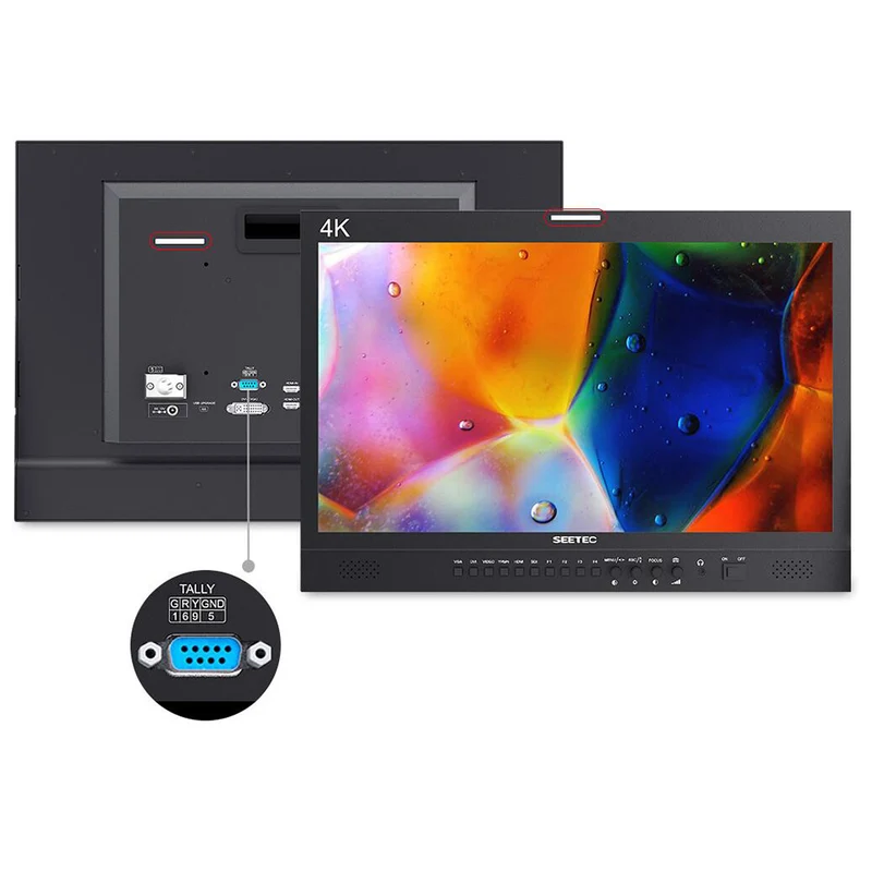 SEETEC P215-9HSD 21.5 Zoll 1920×1080 Regie- und Broadcast-Monitor 3G SDI 4K HDMI
