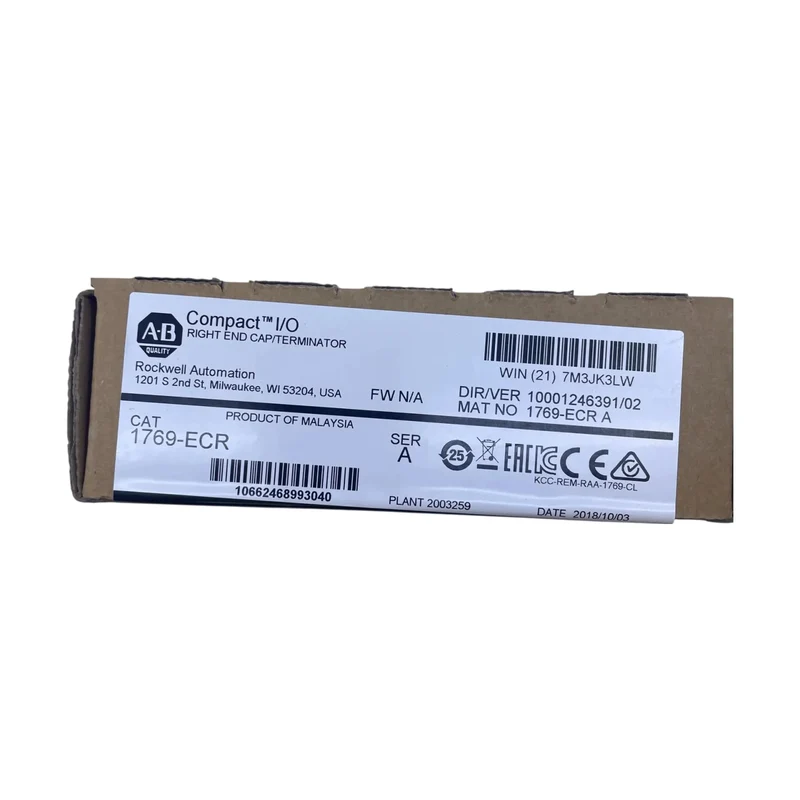 Allen Bradley 1769-ECR Endkappe Terminator rechts CompactLogix SPS Industrie