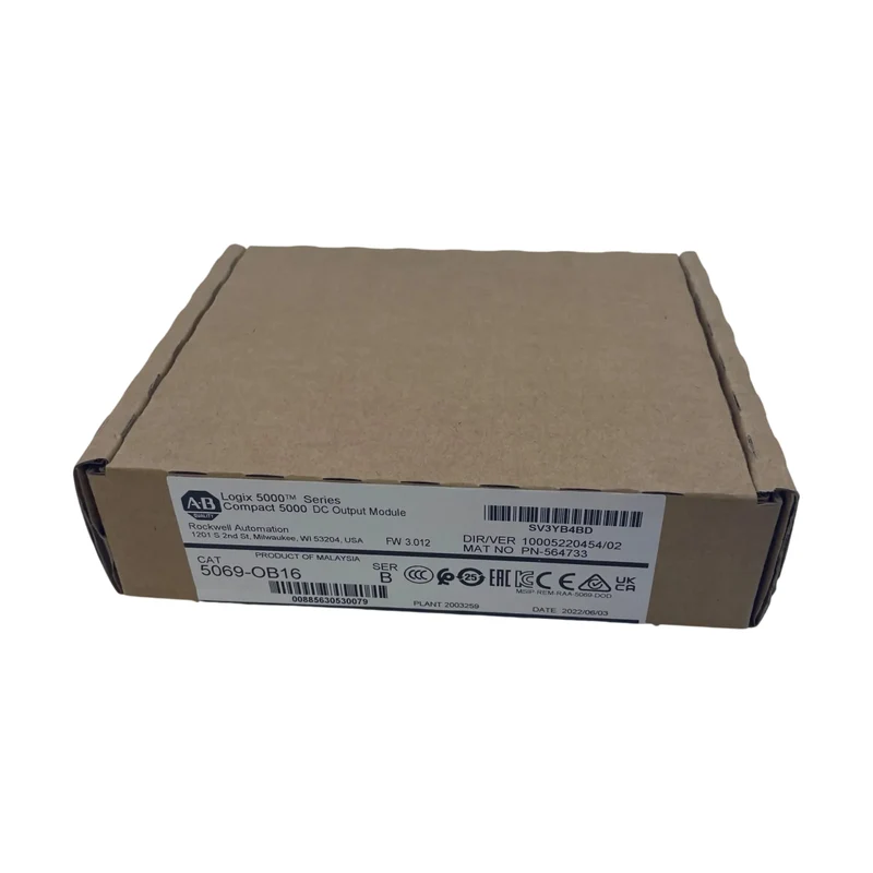 Allen Bradley 5069-OB16 Compact I/O 16 Kanal 24V DC Quellenausgangsmodul SER.B