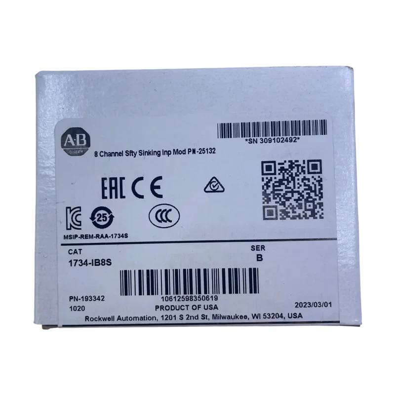 Allen Bradley 1734-IB8S POINT Guard I/O Sicherheitsmodul 8-Punkt Eingangsmodul