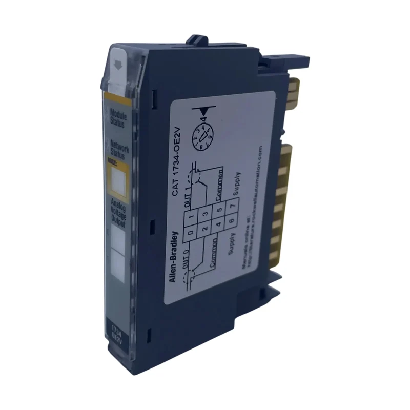 Allen Bradley 1734-OE2V 24V DC 2-Kanal Analog Spannungsausgangsmodul Ersatzteil