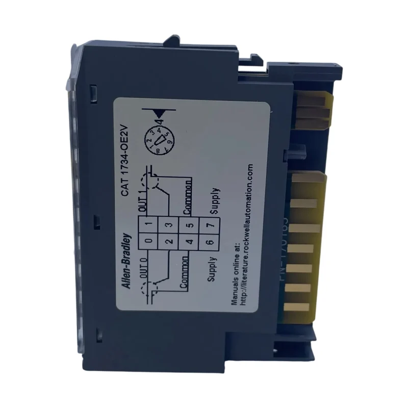 Allen Bradley 1734-OE2V 24V DC 2-Kanal Analog Spannungsausgangsmodul Ersatzteil