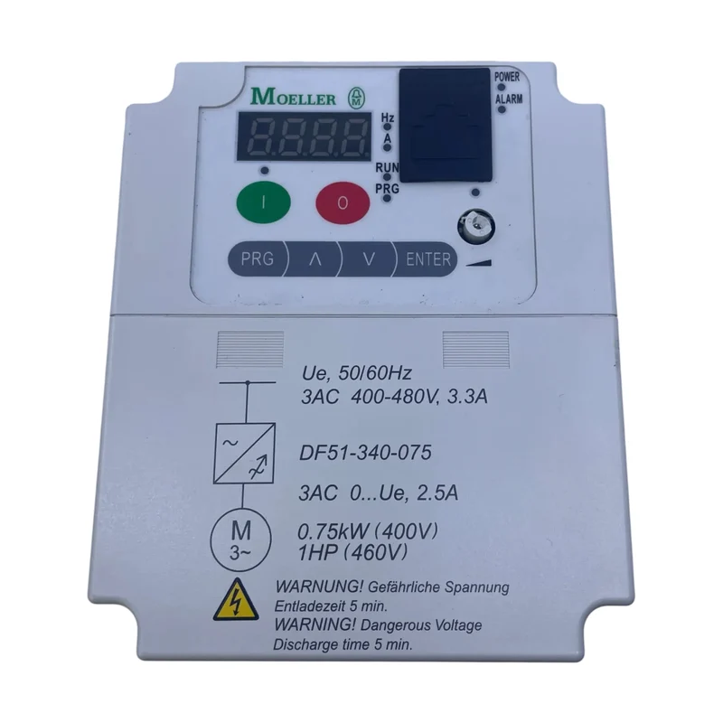 Moeller DF51-340-075 Frequenzumrichter 7,5kW 3x400V Umrichter Antrieb Technik
