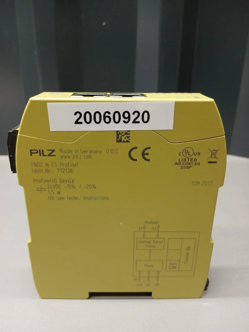 Pilz 772138 PNOZ m ES Profinet 24VDC Kommunikationsmodul