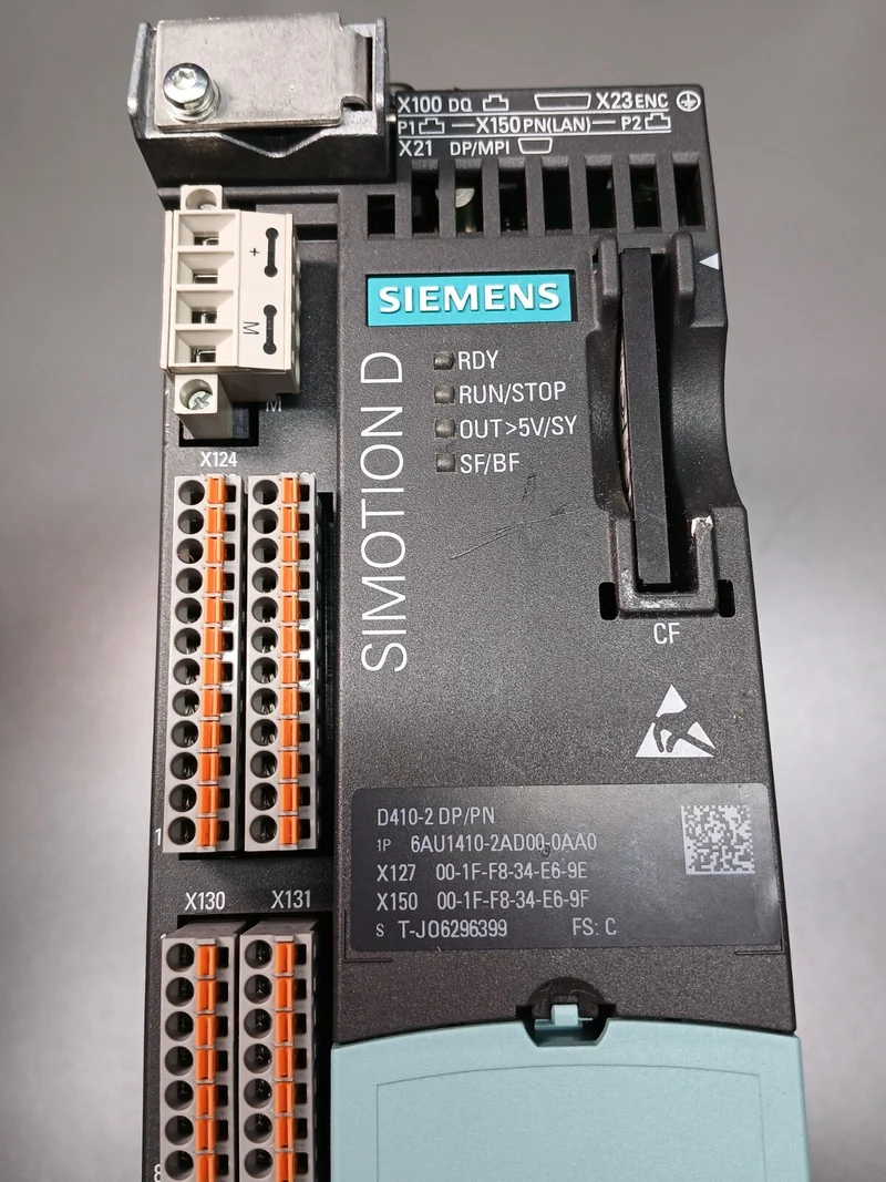 Siemens SIMOTION D 6AU1410-2AD00-0AA0 + 6SL3210-1PB13-0UL0 Controller