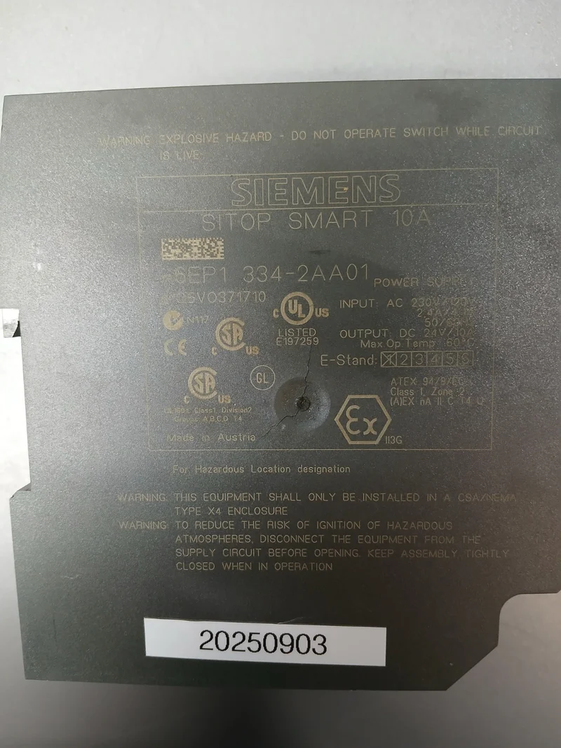 Siemens SITOP 6EP1 334-2AA01 NETZTEIL STROMVERSORGUNG