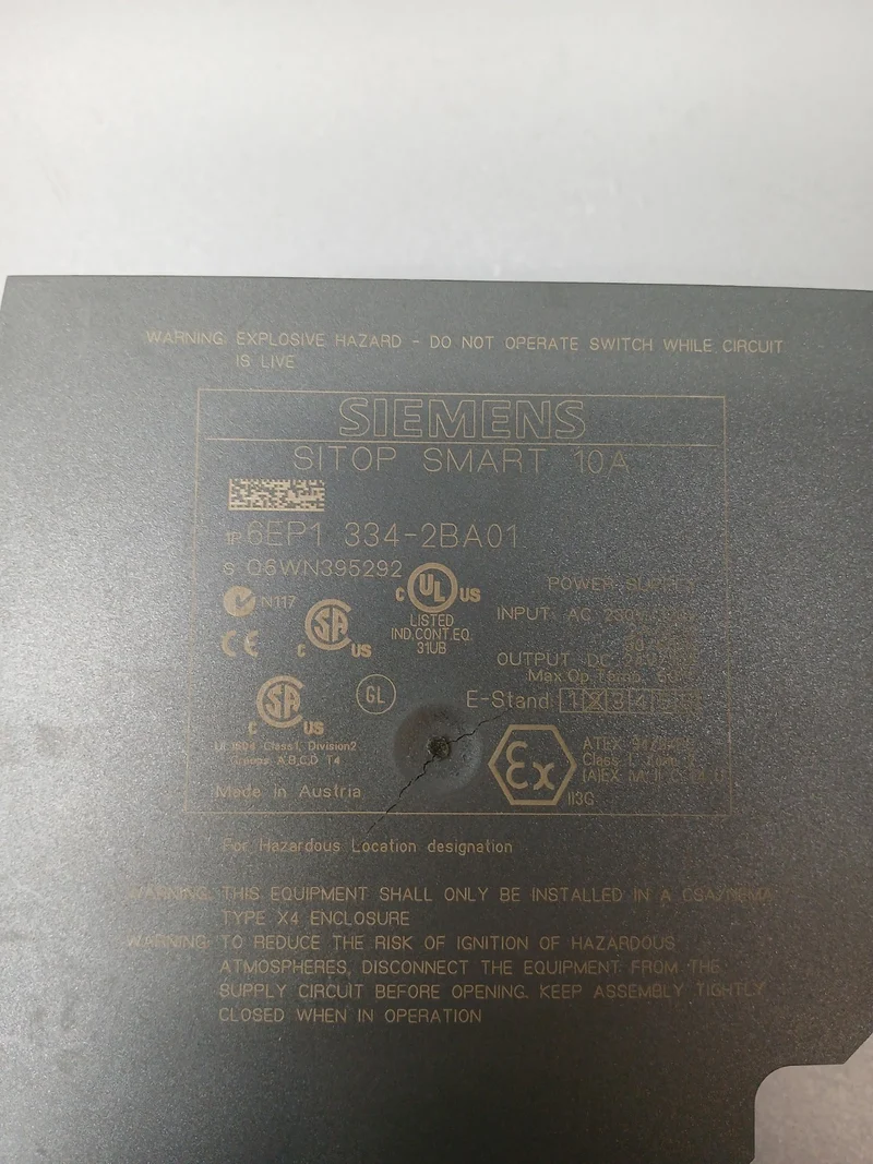 Siemens SITOP 6EP1 334-2BA01 NETZTEIL STROMVERSORGUNG Power Supply