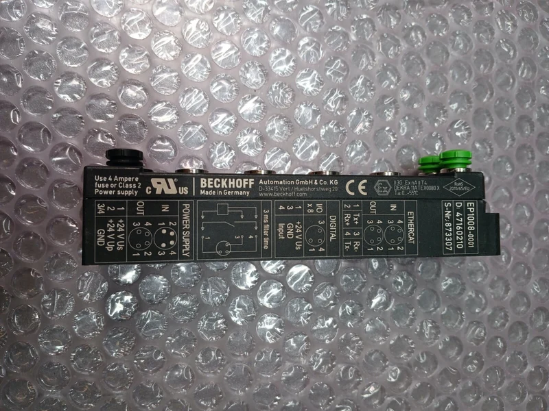 BECKHOFF EP1008-0001 EtherCAT Box 8-Kanal Digital Eingang Modul
