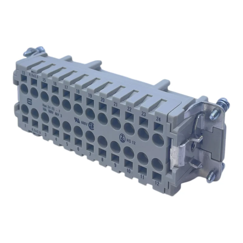 Harting Han 24 ES-F Kontakteinsatz mit 24 Kontakten 09330242716 für Industrie