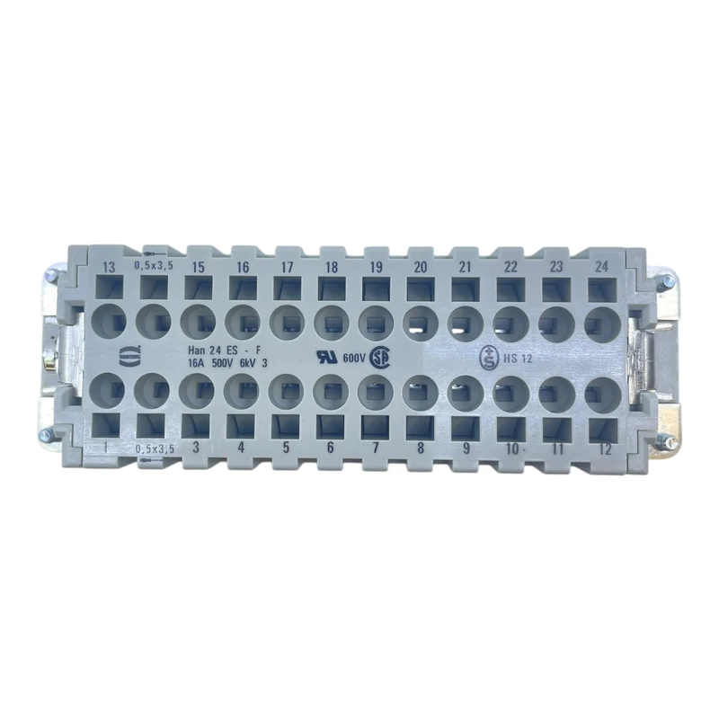 Harting Han 24 ES-F Kontakteinsatz mit 24 Kontakten 09330242716 für Industrie