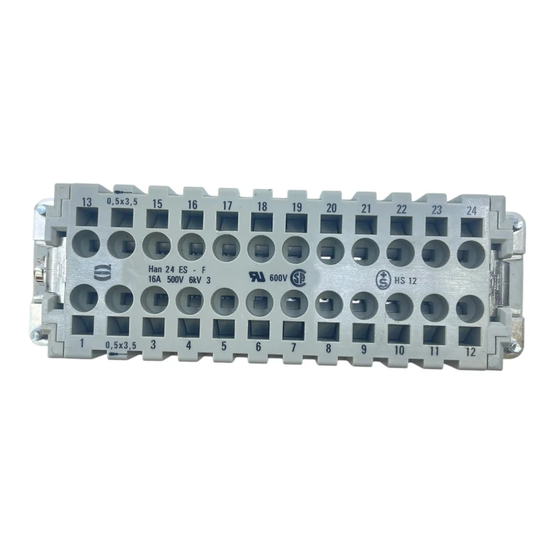 Harting Han 24 ES-F Kontakteinsatz mit 24 Kontakten 09330242716 für Industrie