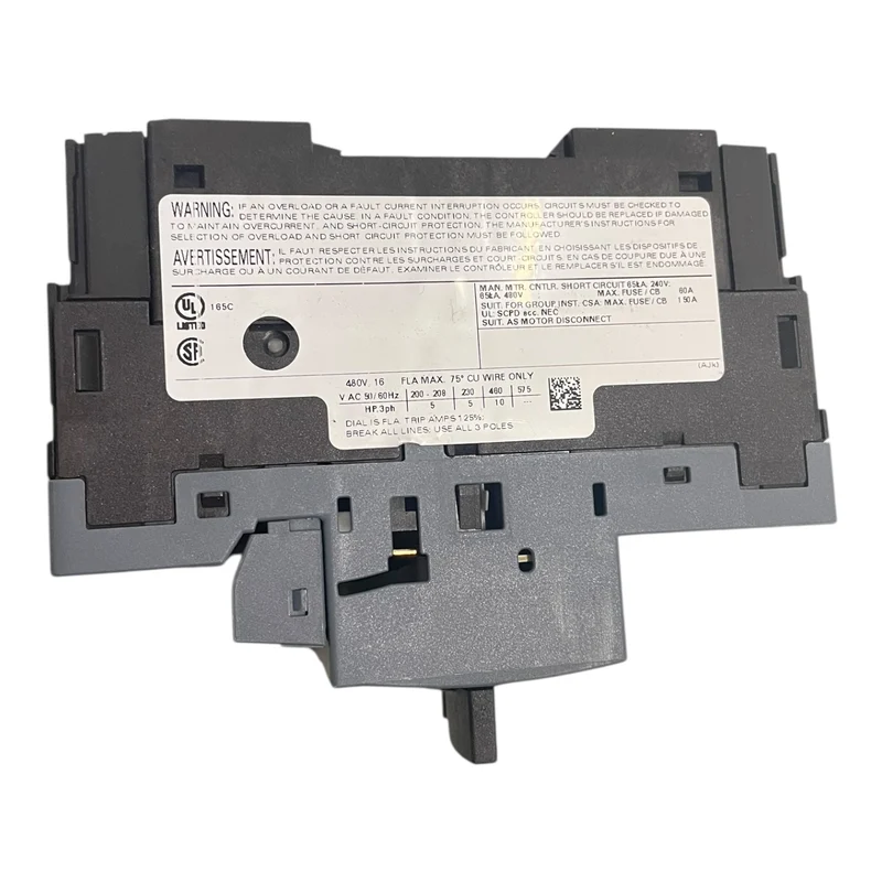 Siemens Leistungsschalter Baugröße S0 für den Trafoschutz 10...16A 3RV2421-4AA20