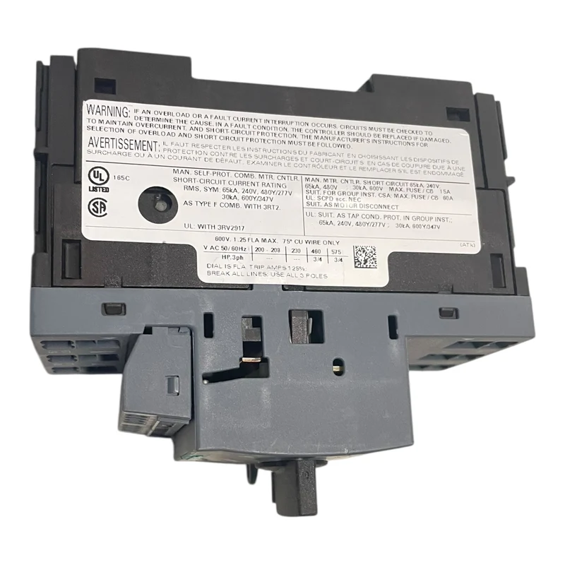 Siemens Leistungsschalter Baugröße S00 den Motorschutz 0,9...1,25A 3RV2011-0KA25