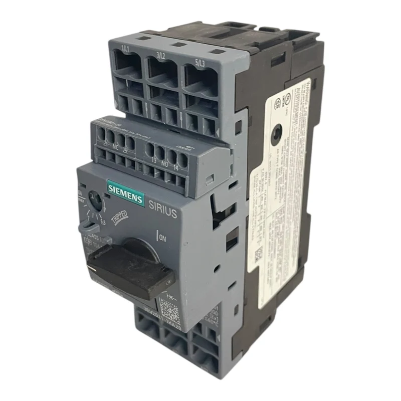 Siemens Leistungsschalter Baugröße S0 für den Motorschutz 5,5...8A 3RV2021-1HA20