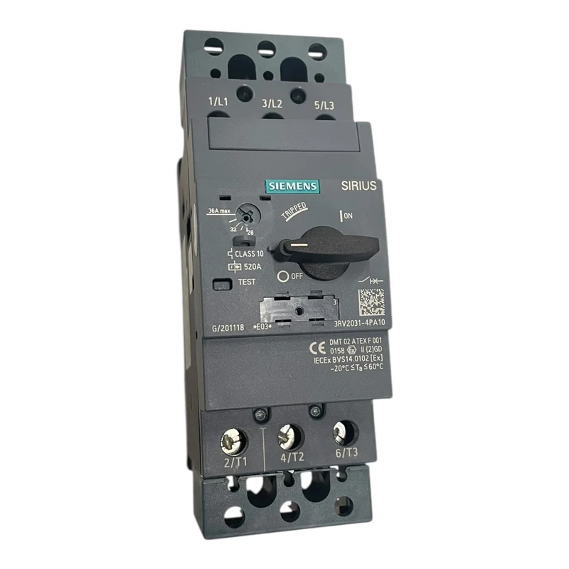 Siemens Leistungsschalter Baugröße S2 für den Motorschutz 28...36A 3RV2031-4PA10