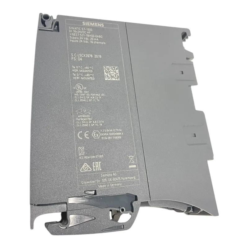 Siemens SIMATIC S7-1500 Digitaleingabemodul 6ES7521-1BH00-0AB0 für die Industrie