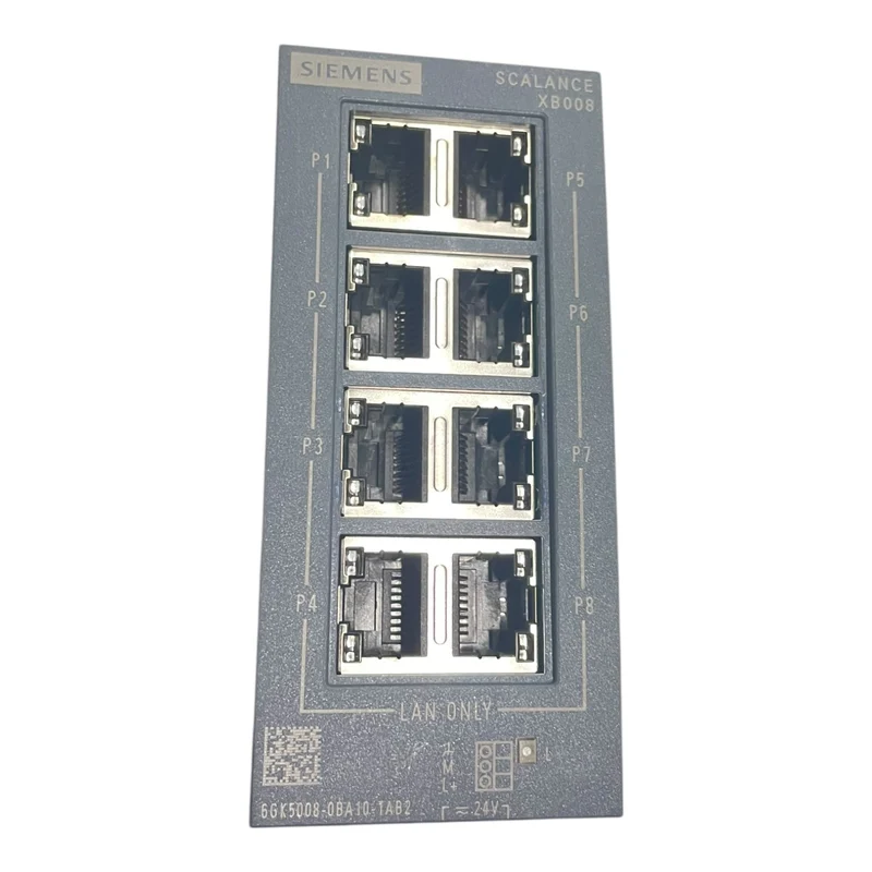 Siemens SCALANCE XB008 Industrial Ethernet Switch 6GK5008-0BA10-1AB2 Industrie