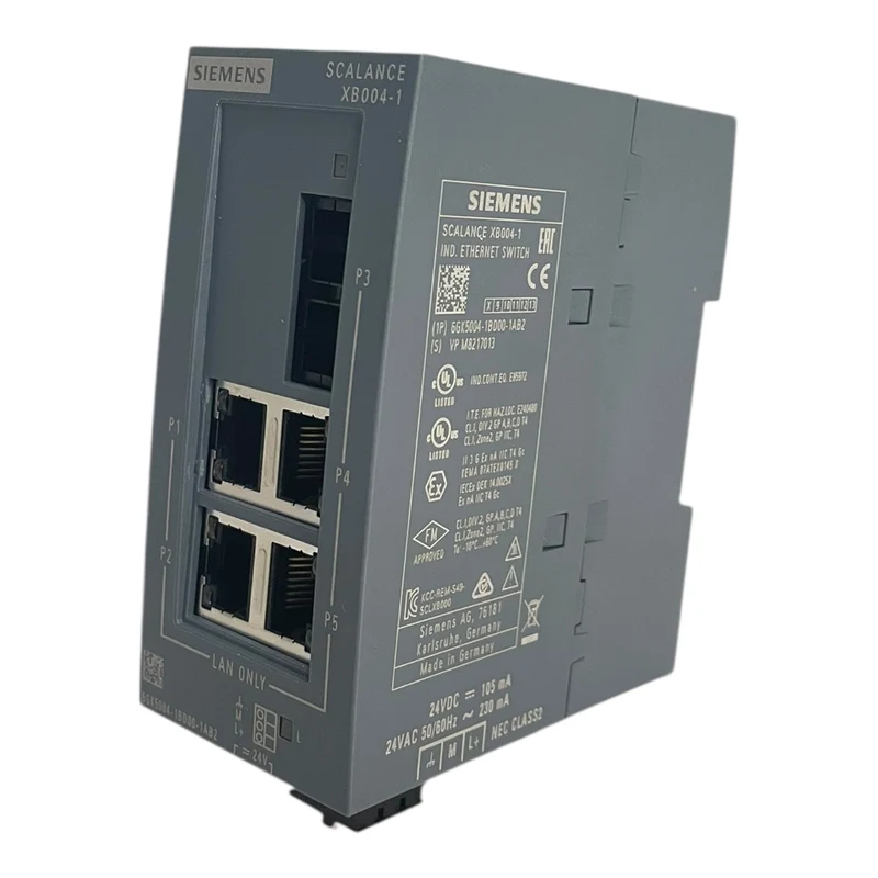 Siemens SCALANCE XB004-1 Ethernet Switch für 6GK5004-1BD00-1AB2 für Industrie