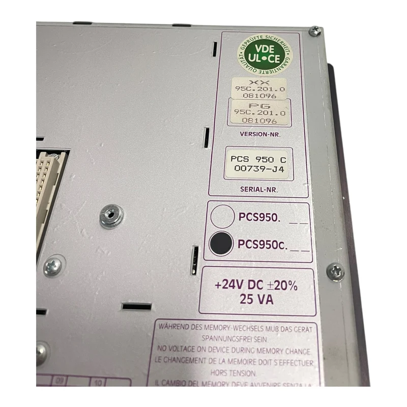 Lauer Bedienfeld topline midi PCS950c 95C.201.0081096 für die Industrie