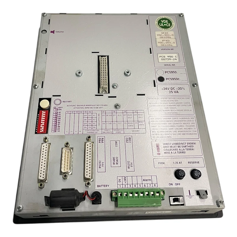 Lauer Bedienfeld topline midi PCS950c 95C.201.0081096 für die Industrie