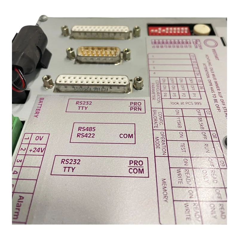 Lauer Bedienfeld topline midi PCS950c 95C.201.0081096 für die Industrie
