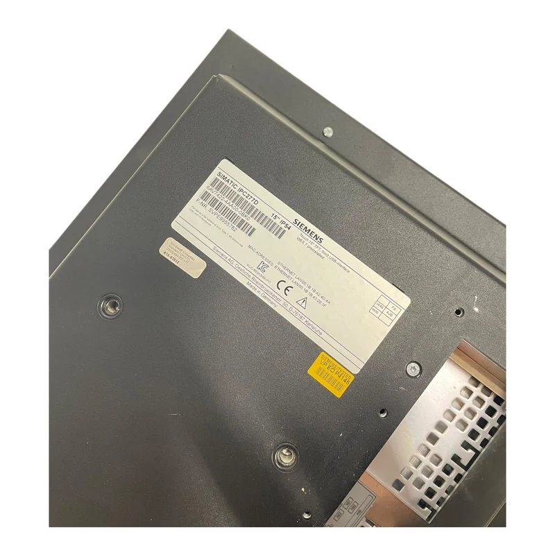 Siemens Simatic IPC277D Panel 6AV7422-4AA00-0BK0 für die Industrie Vorgesehen
