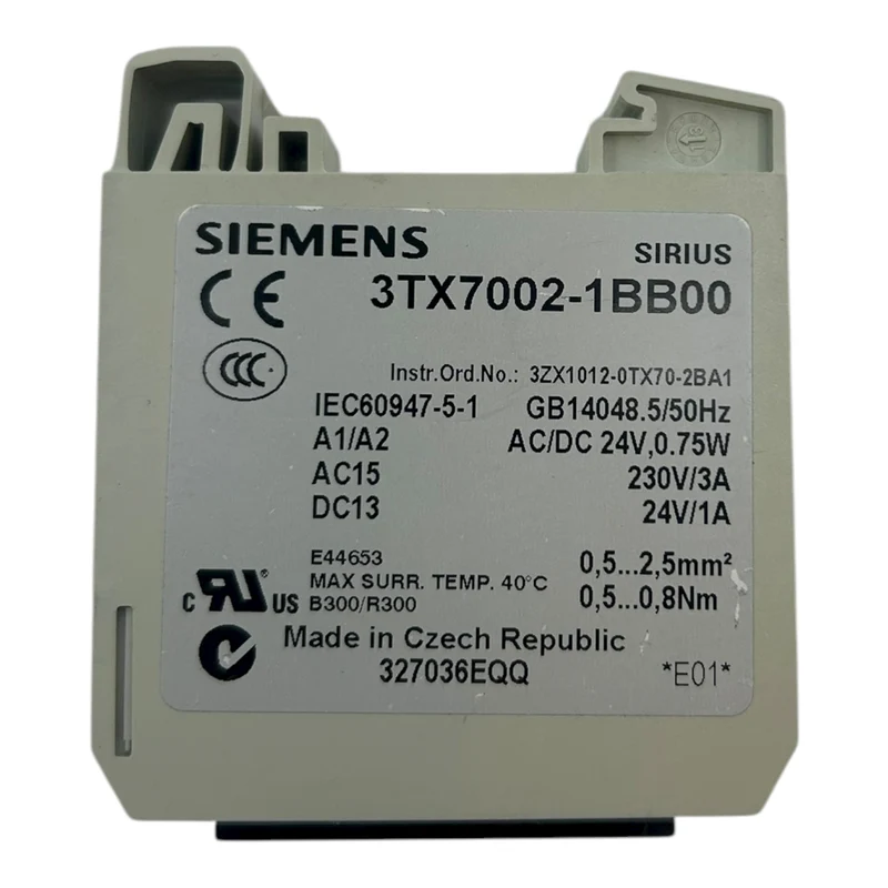 Siemens Koppelrelais Relais 3TX7002-1BB00 Koppelrelais von Siemens für Industrie
