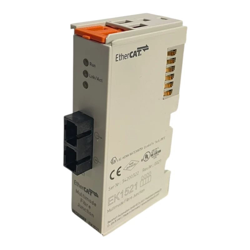 Beckhoff 1-Port-EtherCAT-LWL-Abzweig EK1521 für den Industriellen Nutzen