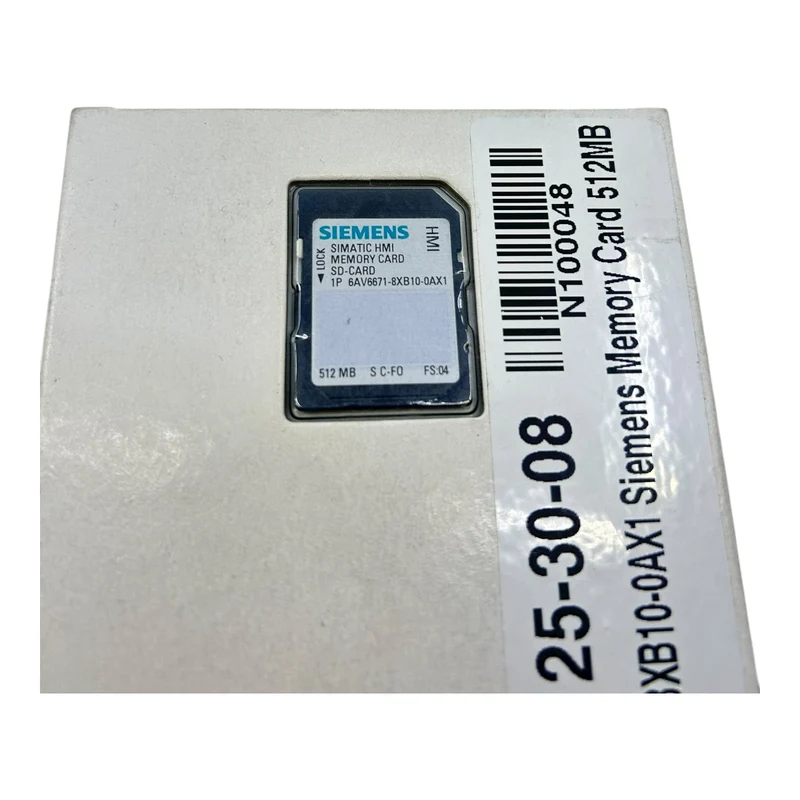 Siemens Simatic Speicherkarte 512MB 6AV6671-8XB10-0AX1 Speicherkarte 512MB