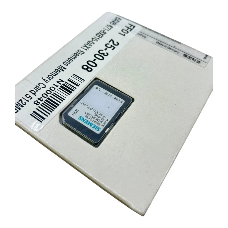 Siemens Simatic Speicherkarte 512MB 6AV6671-8XB10-0AX1 Speicherkarte 512MB