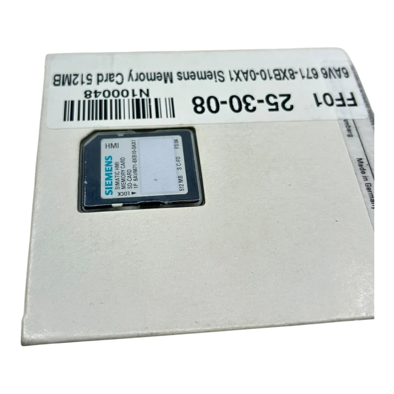 Siemens Simatic Speicherkarte 512MB 6AV6671-8XB10-0AX1 Speicherkarte 512MB
