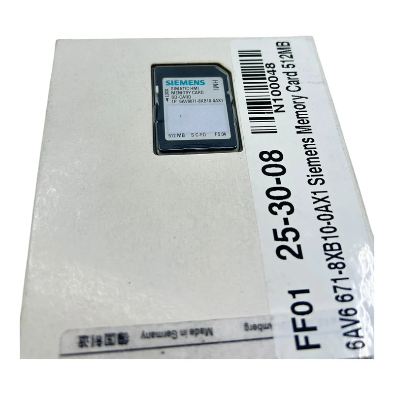 Siemens Simatic Speicherkarte 512MB 6AV6671-8XB10-0AX1 Speicherkarte 512MB