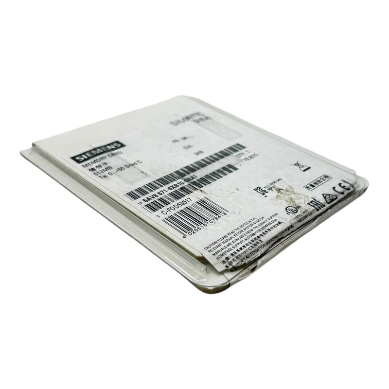 Siemens Simatic Speicherkarte 512MB 6AV6671-8XB10-0AX1 Speicherkarte 512MB