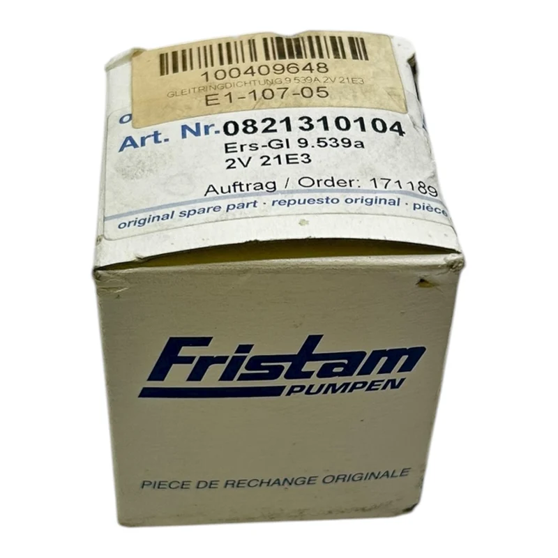 Fristam Gleitringdichtung 0821310104 Gleitringdichtung von Fristam für Industrie