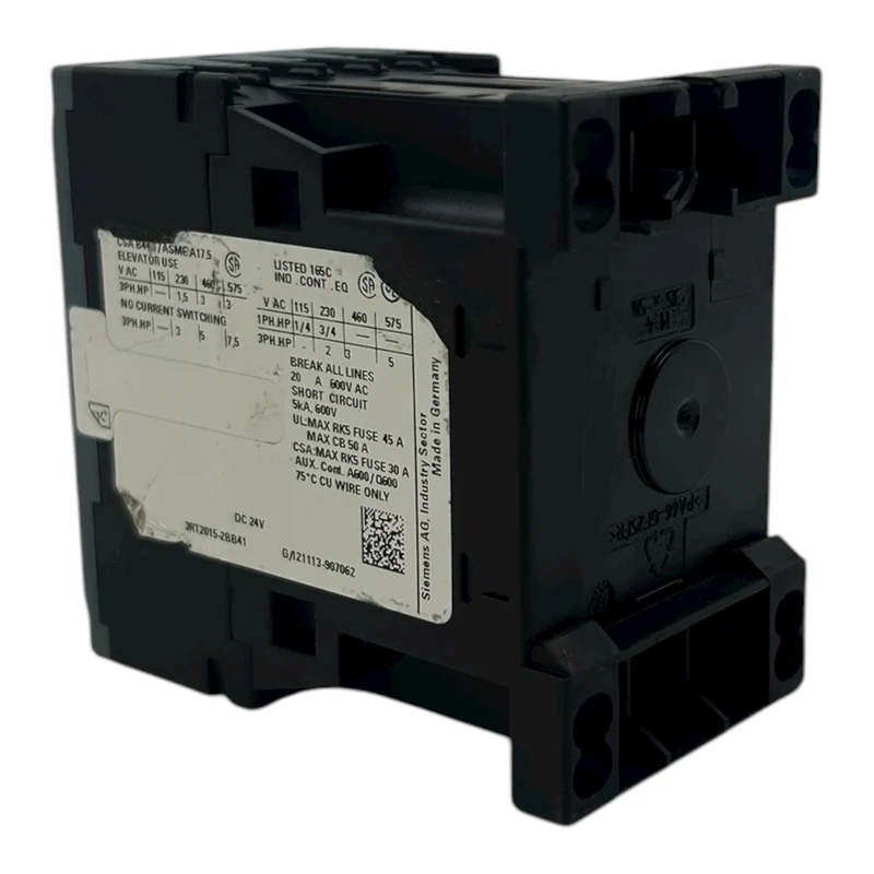 Siemens Leistungsschütz 24V DC 3RT2015-2BB41 Leistungsschütz von Siemens