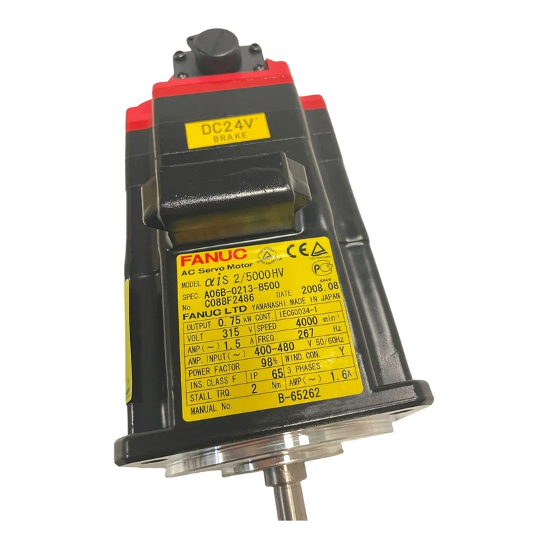 FANUC Servomotor 0,75kW A06B-0213-B500 Servomotor von FANUC für die Industrie