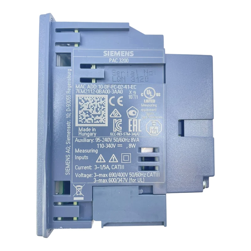 Siemens SENTRON PAC3200 Messgerät 7KM2112-0BA00-3AA0 für die Industrie