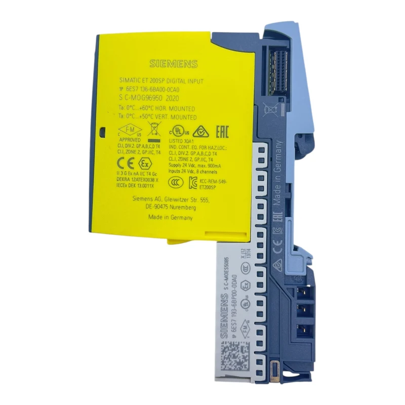 Siemens SIMATIC DP ET200SP Elektronikmodul 6ES7136-6BA00-0CA0 6ES7193-6BP00-0DA0