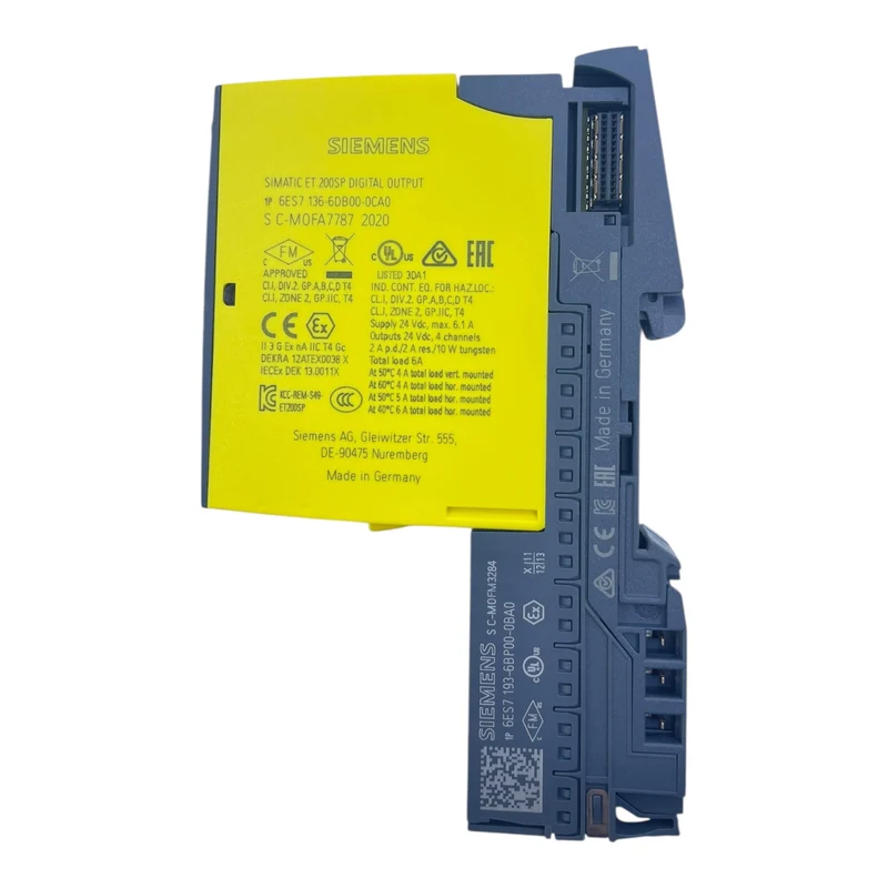 Siemens SIMATIC ET 200SP Elektronikmodul 6ES7136-6DB00-0CA0 6ES7193-6BP00-0BA0