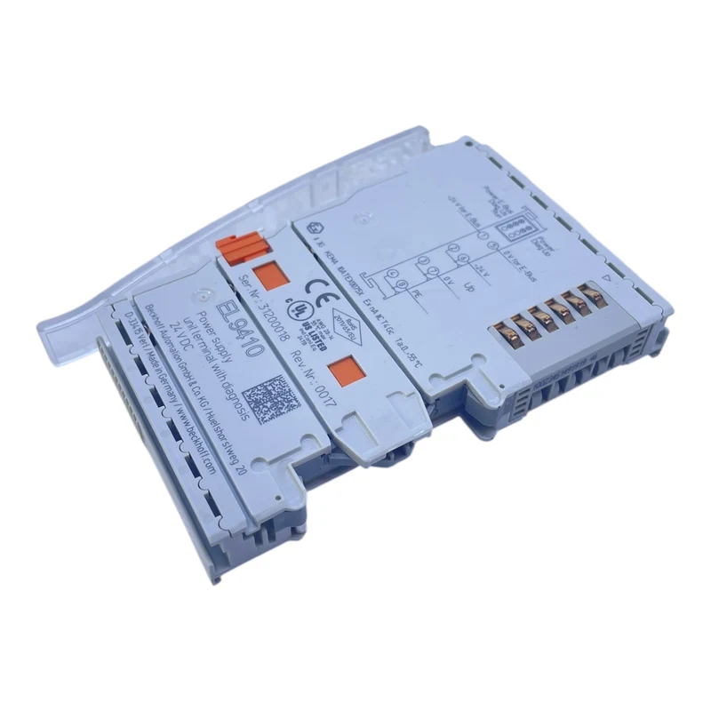 Beckhoff EtherCAT-Klemme Netzteil zur E-Bus-Versorgung 24 V DC EL9410 Industrie