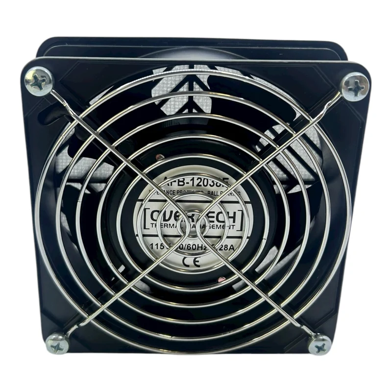 Overtech Axiallüfter mit Filter 115V AFB-12038F-115 Axiallüfter von Overtech