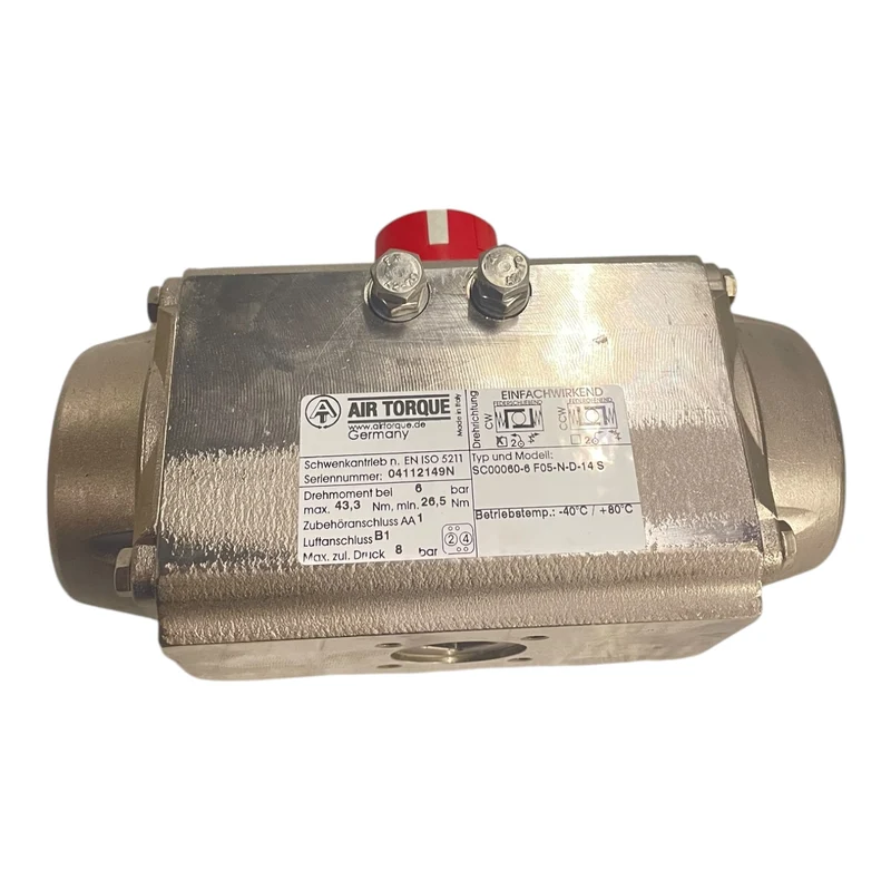 Air Torque Schwenkantrieb einfachwikrend SC00060-6 F05-N-D-14S für Industrie