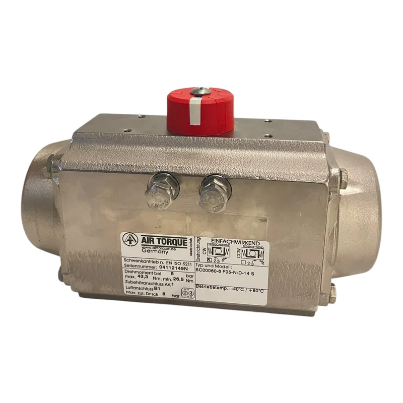 Air Torque Schwenkantrieb einfachwikrend SC00060-6 F05-N-D-14S für Industrie