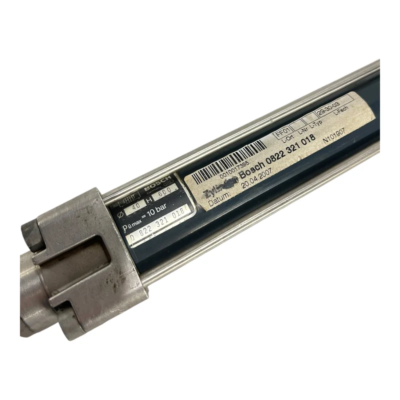 Bosch Pneumatikzylinder Zylinder Ø40 H:600 10bar 0822321018 Pneumatikzylinder
