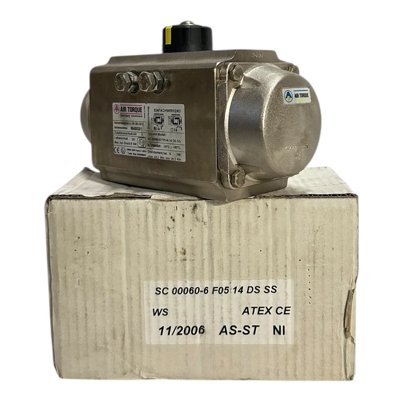 Air Torque Schwenkantrieb einfachwirkend SC00060-6F05-N-14DSSS Schwenkantrieb