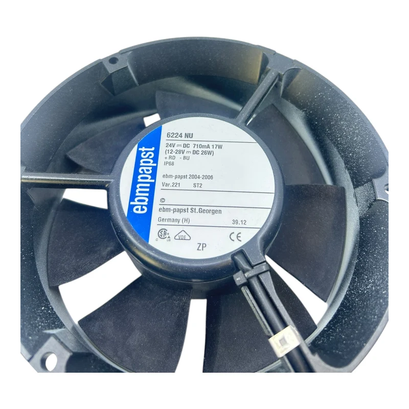 Ebmpapst Lüfter 24V 6224NU Lüfter von Ebmpapst für die Industrie geeignet